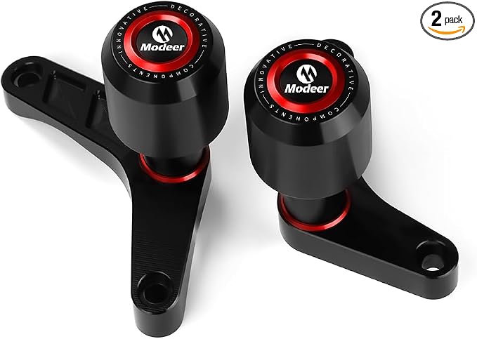 Modeer Motorcycle Frame Sliders Compatible with NINJA 1100SX Ninja 1100 SX 2025+ Falling Protector Crash pads ninja1100sx ninja 1100 sx Accessories (red)