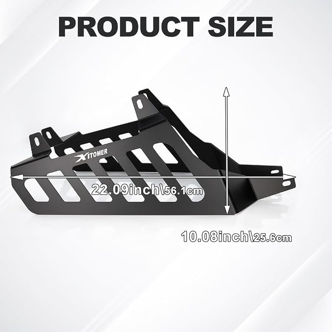 Xitomer Pannier Racks Compatible with NT 1100 2022 2023 2024 NT1100 Crash Bars Saddlebag Support Racks Motorcycle Side Luggage Rack Side Carrier
