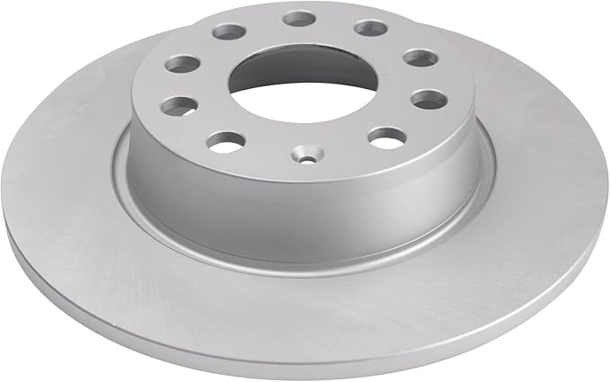 TRQ Rear Brake Rotor Set Compatible with 2010-2020 Audi 2009-2023 Volkswagen