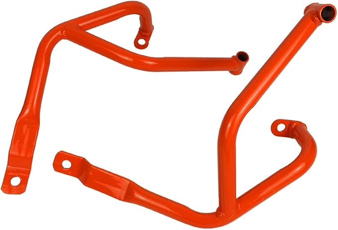 Motorcycle Accessories Engine Bumper Guard Crash Bar Frame Protector for KTM Duke 250 390 2020 2019 2018 2017 (Orange), does not apply