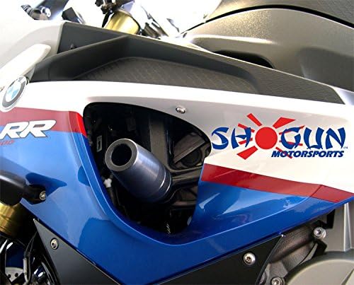 Shogun USA Made 2010 2011 S1000RR S1000 RR Black No Cut Frame Sliders 2012 2013 2014 S1000RR Black Cut (Body Modifications Required) Frame Sliders - 750-7739