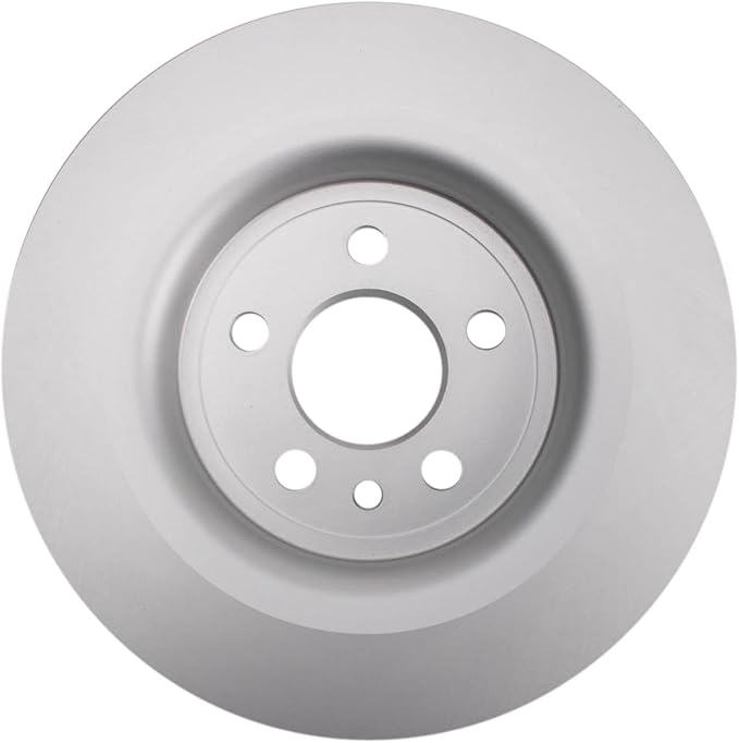 TRQ Rear Brake Rotor Set G Coated Vented Compatible with 2011-2018 Volvo S60 2007-2016 S80 2015-2018 V60 2010 V70 2008-2016 XC70
