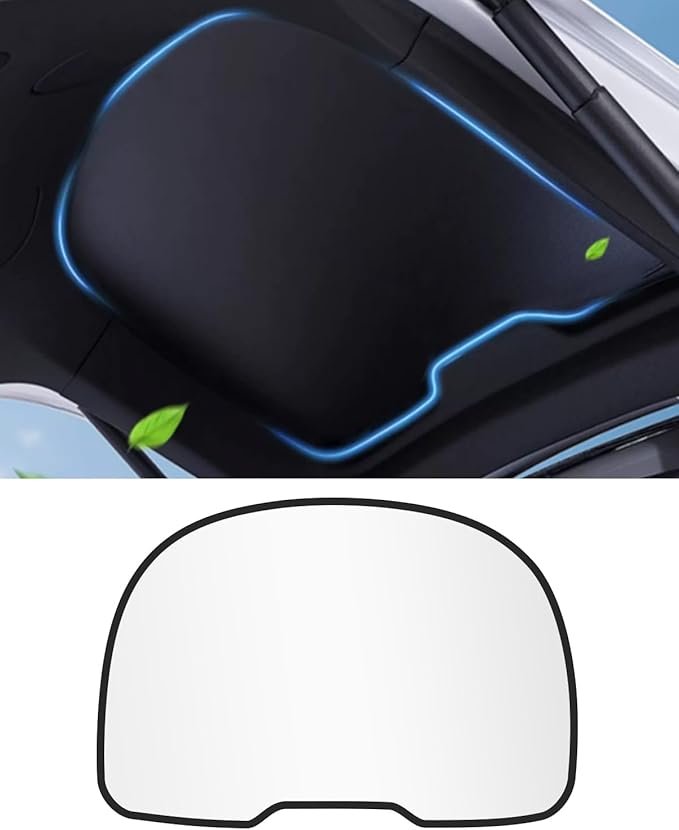 Rear Windshield Sunshade for Tesla Model Y 2019-2024, Foldable Sunshade Sunshade Cover (Model Y)