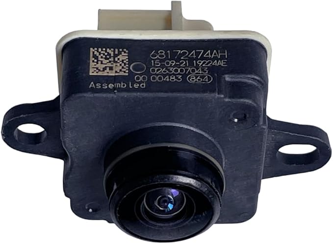 1pcs 68172474AH Rear View Backup Parking Assist Camera Compatible with 2015-2023 Dodge Challenger 3.6L V6 - Gas, 5.7L V8 - Gas, 6.2L V8 - Gas, 6.4L V8 - Gas Compatible