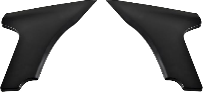 Side Fairings Spoiler Protector Covers for Road Glide 24-up, Black Side Panel Spoiler Protection Covers for Harley FLTRXSE 23-up FLTRT FLTRXL 26-up Accessories