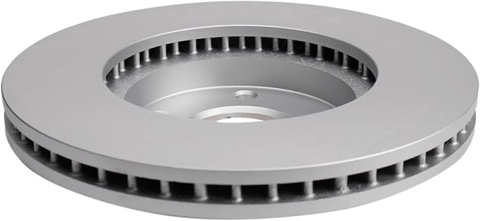 TRQ Front Brake Rotor Set G Coated Vented Compatible with 2003-2004 Infiniti M45 2002-2006 Q45 2004-2017 Nissan Quest