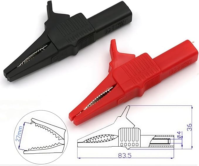 Test Lead Set,4mm Banana Plug (5KIT)