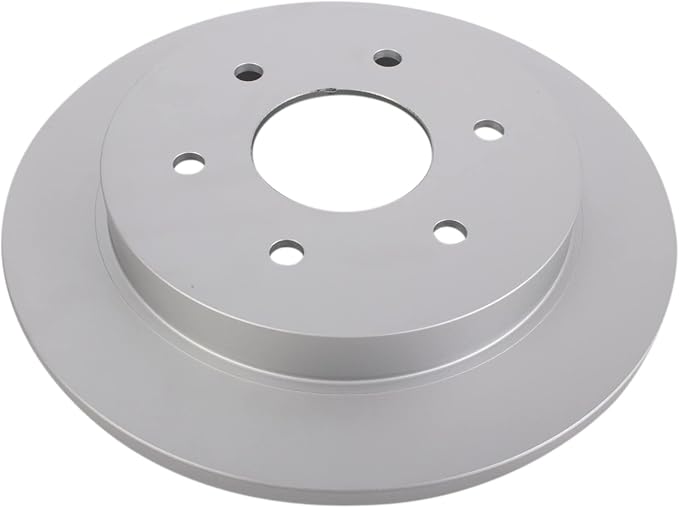 TRQ Rear Brake Rotor Set Coated Compatible with 2004-2010 Infiniti QX56 2004 Nissan Pathfinder Armada 2004-2015 Nissan Titan 2005-2015 Armada 2017-2019