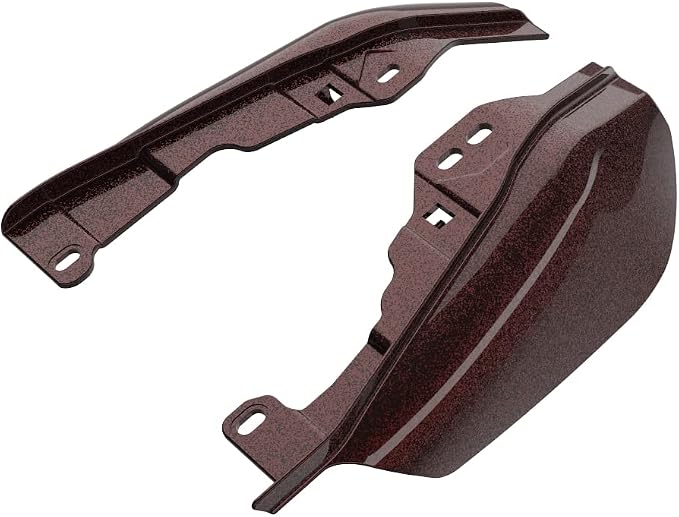 Advanblack 2024 RG Mid Frame Air Deflectors Compatible for Harley Touring Street Glide, Road King, Electra Glide, 2009-2025(Merlot Sunglo)