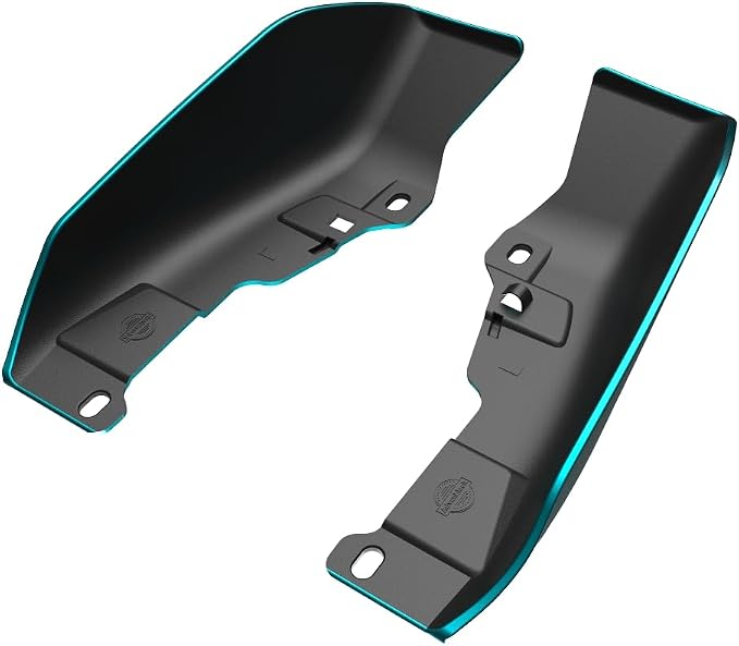 Advanblack 2026 Road Glide Mid Frame Air Deflector, Teal Thunder Air Deflector Heat Shield Compatible with Harley Touring Street Glide, Road King, Electra Glide, 2009-2026