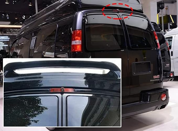 Savana Third Brake Light Placement Camera with Monitor fit for Express GMC Savana Cargo Van (with Monitor)