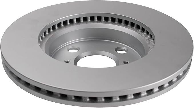 TRQ Front Brake Rotors Set Vented Premium G-Coated Compatible with 2013 Scion iQ 2012-2019 Toyota Prius C 2007-2018 Yaris