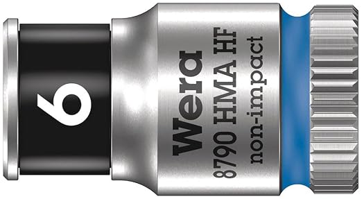 Wera Belt 1 Zyklop 1/4" Socket Belt Set with Holding Function Metric 05003880001