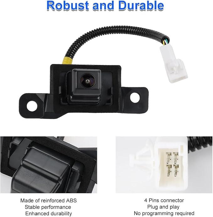 JDMON Backup Reverse Rear Park Assist Camera Compatible with Lexus RX350 2007-2009, RX400h 2007 2008 Replacement for 86790-48061 86790-48060 8679048061 8679048060