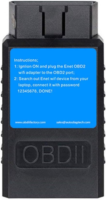 for MHD for Bootmod3 WiFi Adapter OBD2 Diagnostic & Coding for BMW F-Series G/I-Series, Compatible for BimmerCode, for E-SYS, for Ethernet, for ISTA D, Work with iOS, Android & Windows