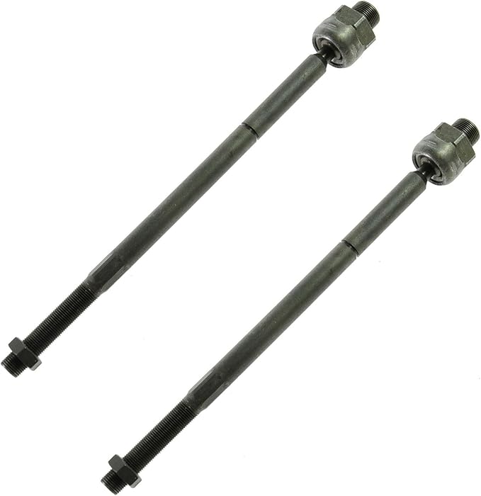 TRQ Front Inner Tie Rod Set 2 Piece Compatible with 2006-2010 Dodge Ram 1500 2011-2012 Ram 1500