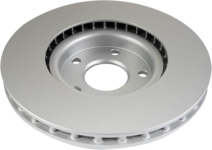 TRQ Front Brake Rotor Set G Coated Vented Compatible with 2014-2019 Chevrolet Corvette