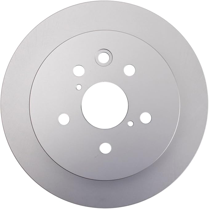 TRQ Rear Brake Rotor Set G Coated Solid Compatible with 2006 Lexus GS300 2007-2011 GS350 2006-2007 GS430 2007-2011 GS450h 2008-2011 GS460 2010-2015 IS250 2006-2015 IS350
