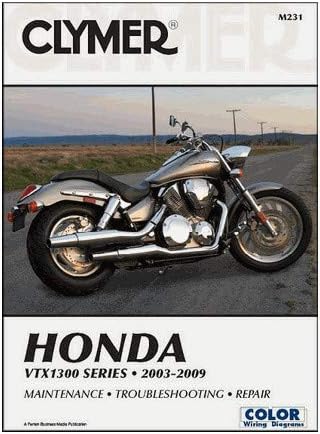 Clymer Repair Manual for Honda VTX1300 C/R/S/T 03-09