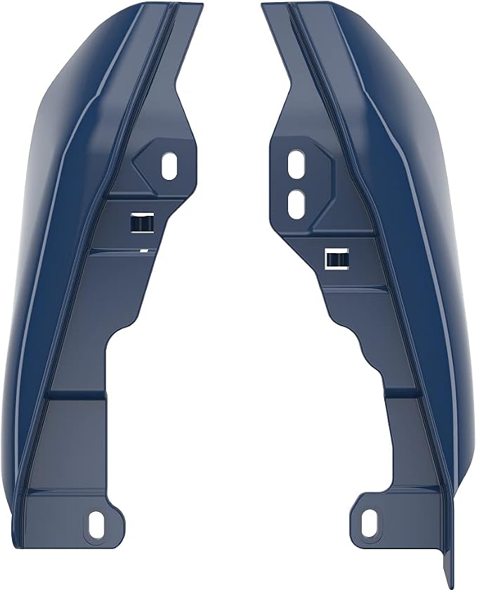 Advanblack 2024 RG Mid Frame Air Deflectors Compatible for Harley Touring Street Glide, Road King, Electra Glide, 2009-2025(Billiard Blue)