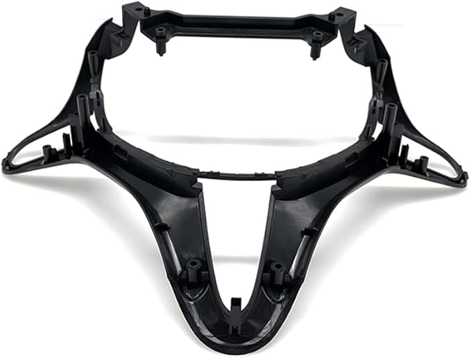 Carbon Fiber Style Replacement Steering Wheel Trim Cover Frame ABS Decal Interior Moulding Accessories Fit for Honda Civic 2006 2007 2008 2009 2010 2011 (B-Carbon Fiber Pattern)