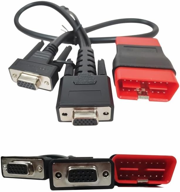 Launch DBScar VII OBD2 Diagnostic Cable with Adapter, J2534 Reprogramming & ECU Coding Enhanced Compatibility Scanner Tool Cable