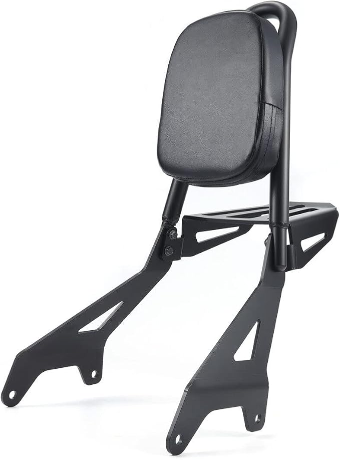 Detachable Motorcycle Sissy Bar Passenger Backrest with Luggage Rack Fit for Yamaha Star Bolt XVS 950 XV950 R Spec 2014-2022