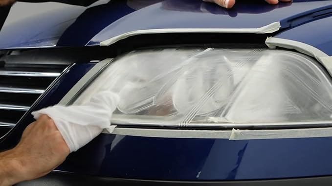 QUIXX 00084-US Headlight Restoration Kit and Lens Sealer, Permanently Restore Yellowed or Opaque Headlights To Like-New Condition for Your Automobile, Motorcycle, or Boat