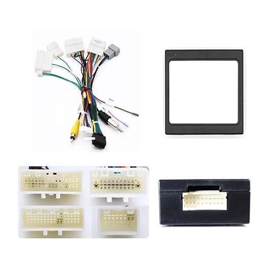 16pin Car Stereo Radio Power Retrofit Wiring Harness Cable Adapter fits for Nissan X-Trail Teana Altima Sylphy Tiida Qashqai
