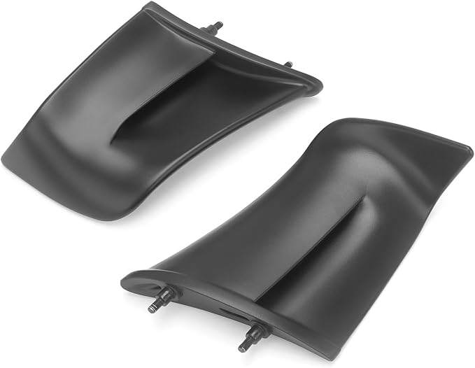for Panigale Accessories Motorcycle Fairing Wind Fin Air Deflector Black Side Spoiler Wing for Ducati Panigale V4 V4S 2022-2024, Motorcycle Body Work Fairing Kits (Matte Black)