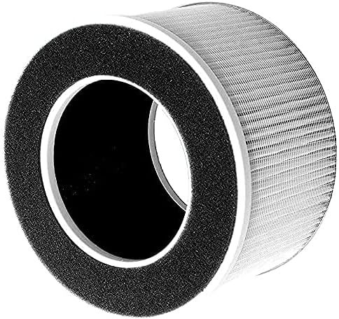 Nispira MSB3 3-Packs Filter Replacement Compatible with Membrane Solutions Air Purifier True HEPA Activated Carbon