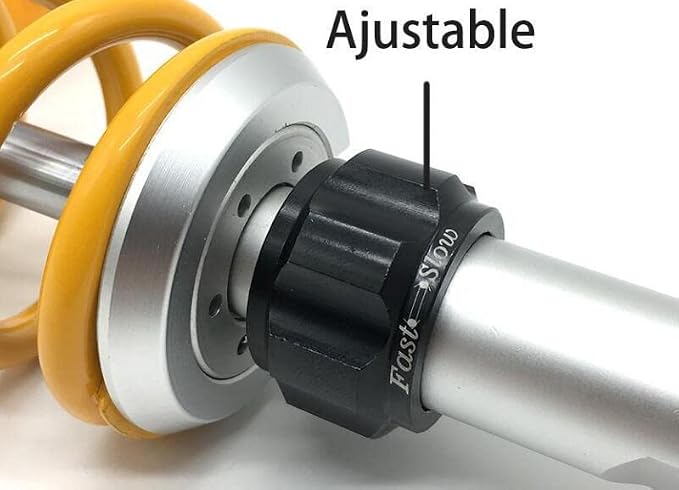 305mm/12" Rebound Damping Universal 7mm Spring Rear Suspension Air Shock Absorber MTB Motorcycle For BWS 125 Dirt Bike Gokart Quad ATV Nmax Xmax Aerox