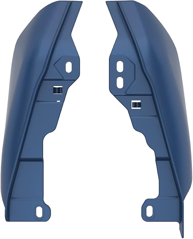 Advanblack 2024 RG Mid Frame Air Deflectors Compatible for Harley Touring Street Glide, Road King, Electra Glide, 2009-2025(Legend Blue Denim)
