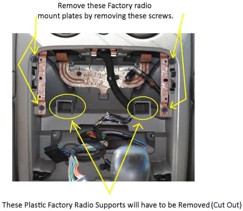 Aftermarket Double Din Stereo Installation Dash Kit Bezel + Standard Wire Harness & Antenna Adapter Compatible with Jeep Liberty 2003-2007