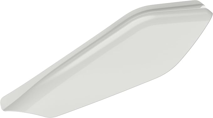 Color - Matched Mid Frame Air Deflectors Heat Shield, Perfectly Fit for Harley Touring Models 2009-2026 Stone Washed White Pearl