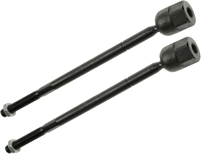 TRQ Front Inner Tie Rod Set 2 Piece Compatible with 1993-2002 Mercury Villager 93-02 Nissan Quest