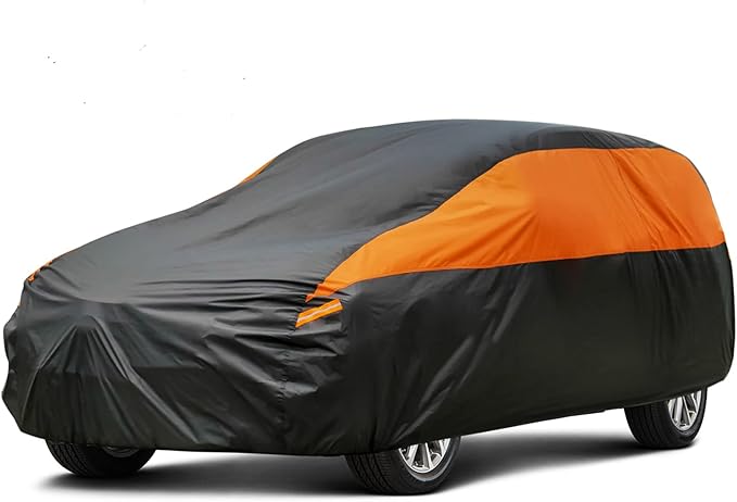 GUNHYI SUV Car Cover for Automobiles All Weather Waterproof, Universal Fit Toyota RAV4/4Runner, Honda CRV, Hyundai Santa Fe, Nissan Rogue, Subaru Outback, Kia Sorento etc.