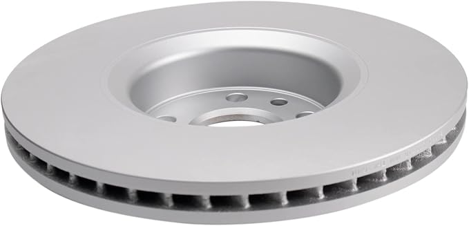 TRQ Front Brake Rotor Set G Coated Vented Compatible with 2012-2016 Honda CR-V