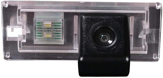 Waterproof License Plate Backup Camera,Night Vision Reversing Camera Replacement for BMW Mini Cabriolet FWD R50 R52 R53 Cooper/Cooper S/One/One D/John Cooper Works Hatchback Diesel Hatch(No.7020)