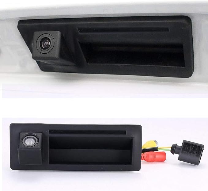 170 Degree Rear View Parking Camera Car Trunk Handle Backup Camera Replacement for VW Bora Variant Golf IV 4 MK4 Touareg 7LA Passat B5 3B6 Porsche Cayenne 9PA 955