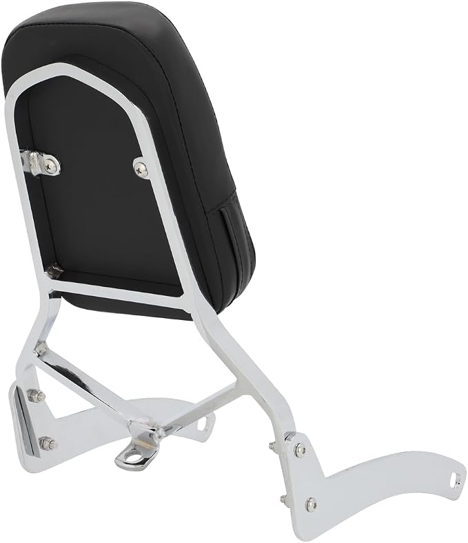 Passenger Sissy Bar Rear Backrest for Yamaha Virago 250 XV250 1988-2007 / Virago 125 XV125 1989-2011, Chrome