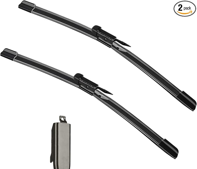2 Factory Wiper Blades Replacement For 2007-2016 2017 2018 2019 2020 Tundra,2008-2016 2017 2018 2019 2020 Sequoia -Original Equipment Windshield Wiper Blade Set - 26"+23" (Set of 2) Pinch Tab