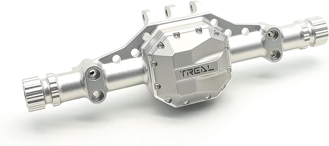 TREAL Alu# 7075 Axle Housing CNC Machined Billet Front Axle Housing for Element Enduro (Silver)