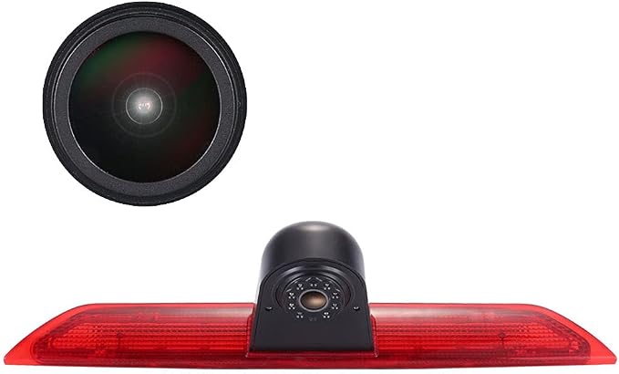 HD 1280x720pixel 3rd Third Brake Light Rear View Backup Reverse Camera Replacement for Ford Transit tourneo Jumbo Kasten V363 F150 F250 F350 V636 MK8 2012-2020 Van