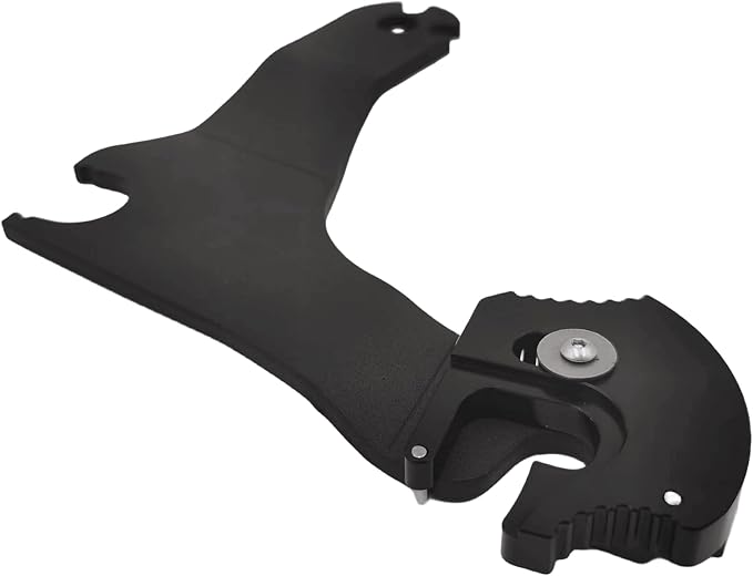 Adjustable Driver/Passenger Seat Backrest Component:Quick Release Mounts (Touring Quick Release 09-23 Matt Black)