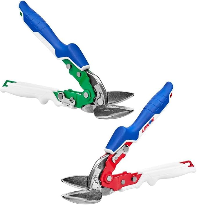 LENOX TOOLS Pliers, Offset Left and Right, With Durable Grip, 2 Pack ( LXHT14348)