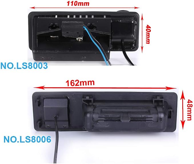 Super Starlight pro HD Car Reversing System Parking Assistance -Waterproof Trunk Handle Camera, for BMW 1/2/3/4/5/7/M Series X1 X3 X4 X5 X6 F18 F35 F45/5er MK6 F07 F10 F11/ X4 F26/X3 F25 MK2/X5 F15