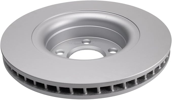 TRQ Front Brake Rotor Set G Coated Vented Compatible with 2015-2020 Ford Mustang