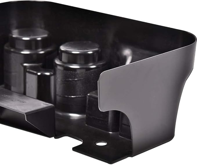 ANDPLAY Center Console Cup Holder Compatible with Ford F250 F350 F450 F550 1999 2000 2001 Super Duty Truck Black