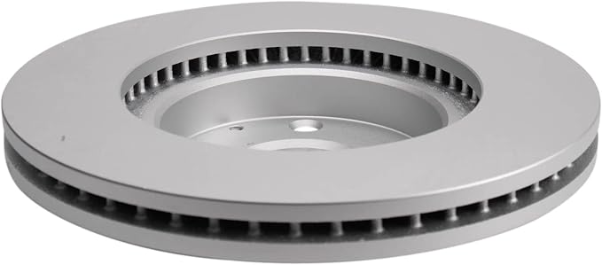 TRQ Front Brake Rotor Set G Coated Vented Compatible with 2014-2018 Mazda 6 2013-2015 CX-5